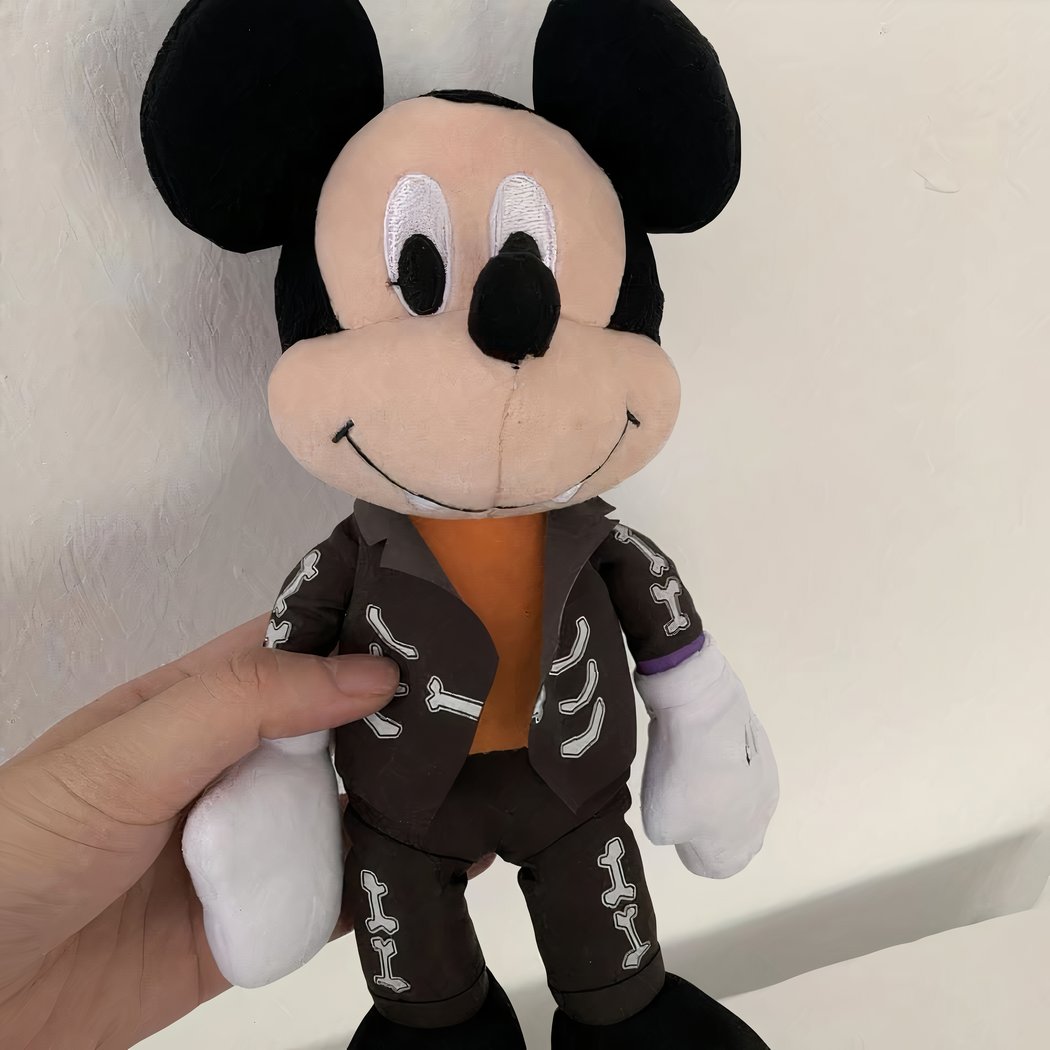 2 Peluches Mickey et Minnie Halloween – Image 5