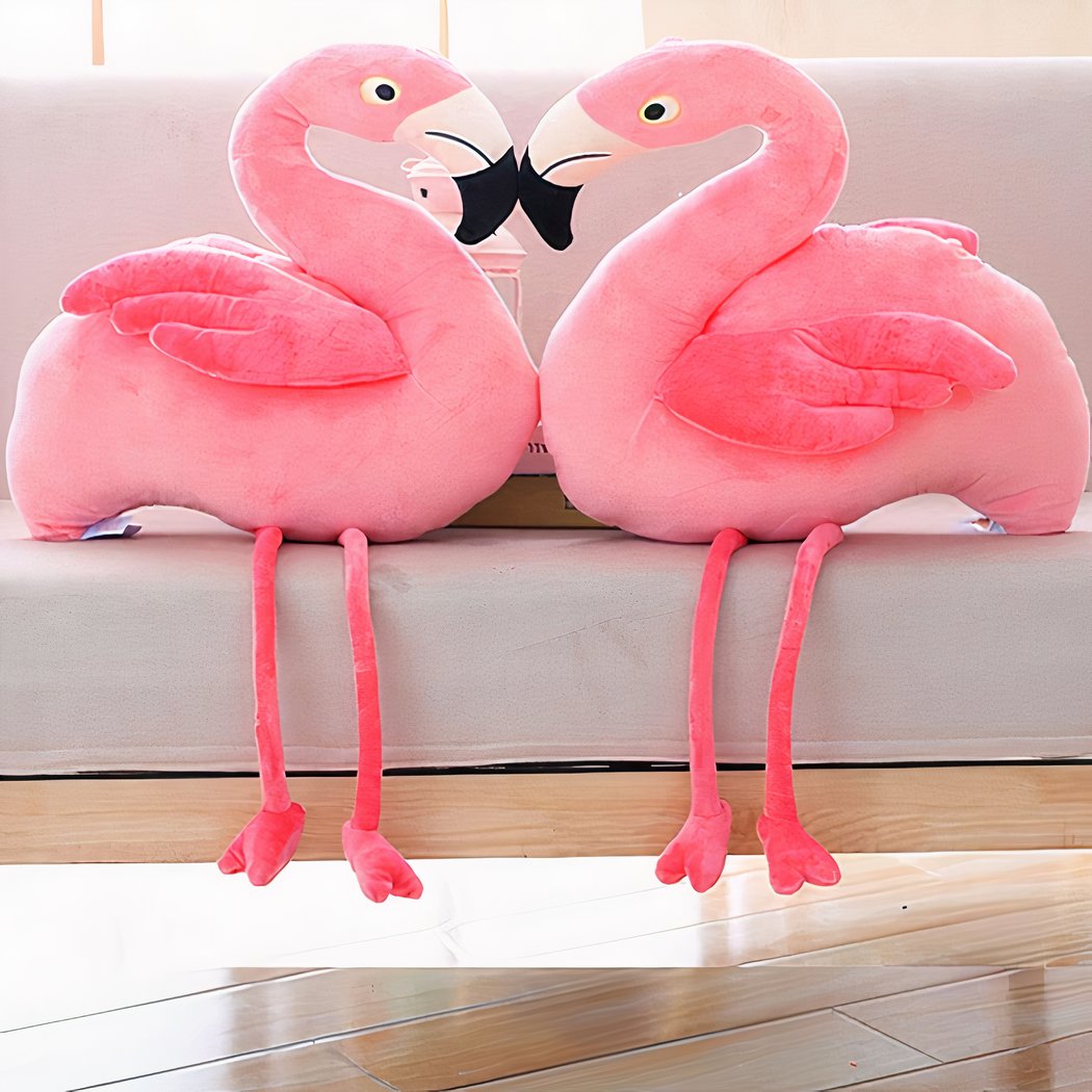 Peluche géante flamant rose – Image 5