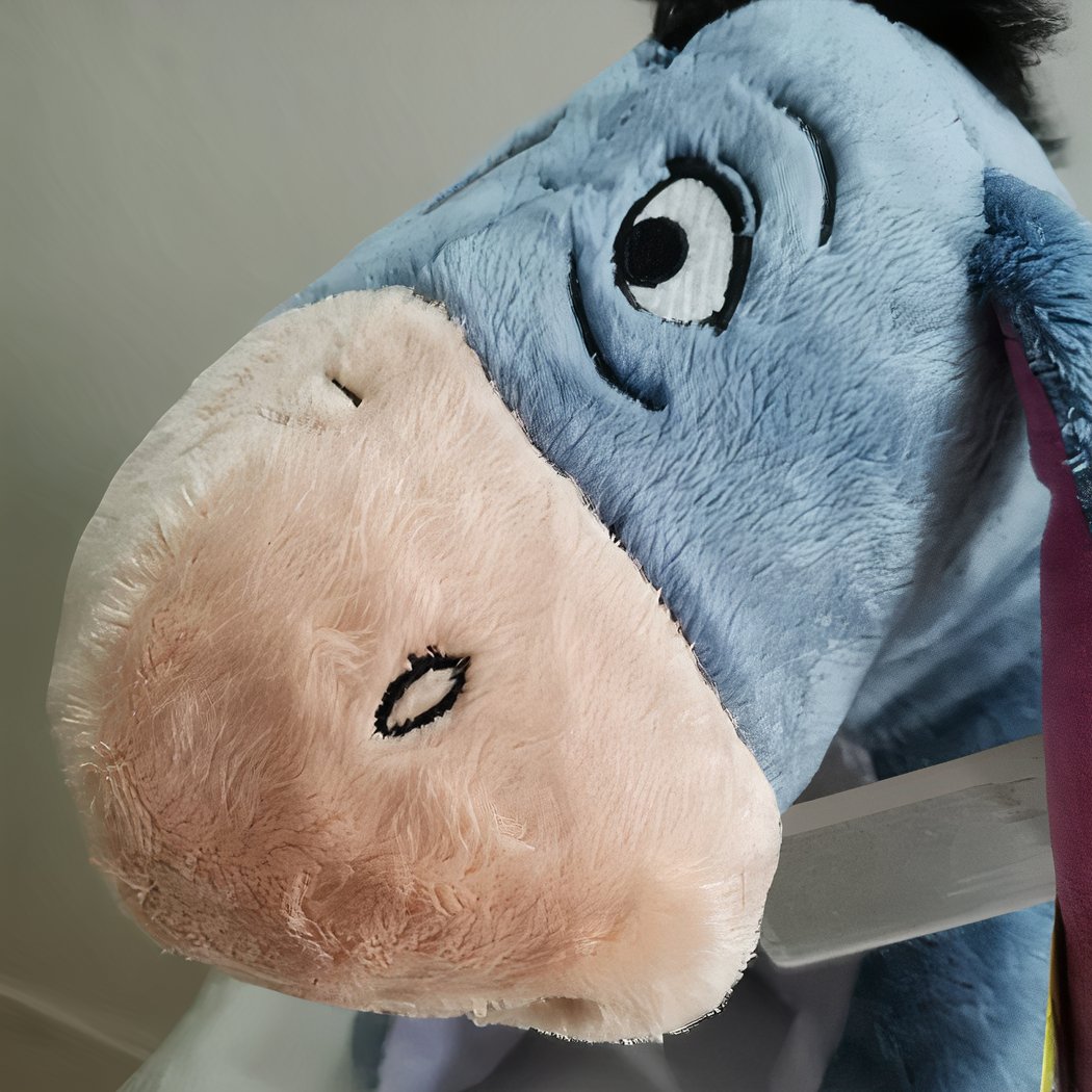 Grande peluche Bourriquet de Winnie l’Ourson – Image 5