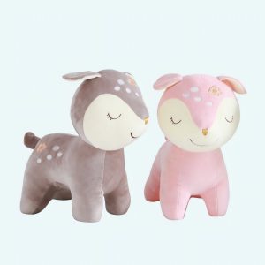 Peluche biche rassurante