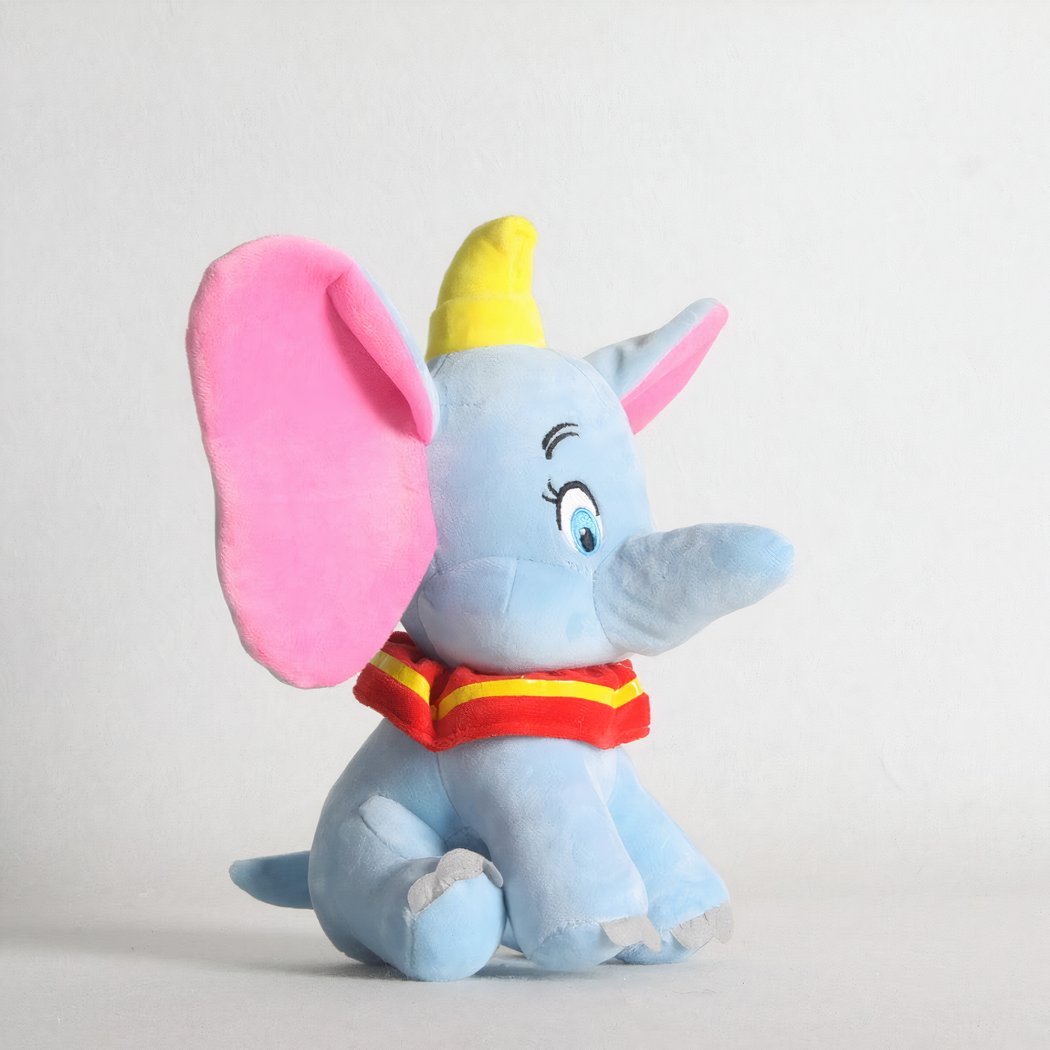 Peluche Dumbo bleu tout doux – Image 5