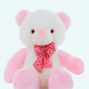 Peluche ours rose kawaii