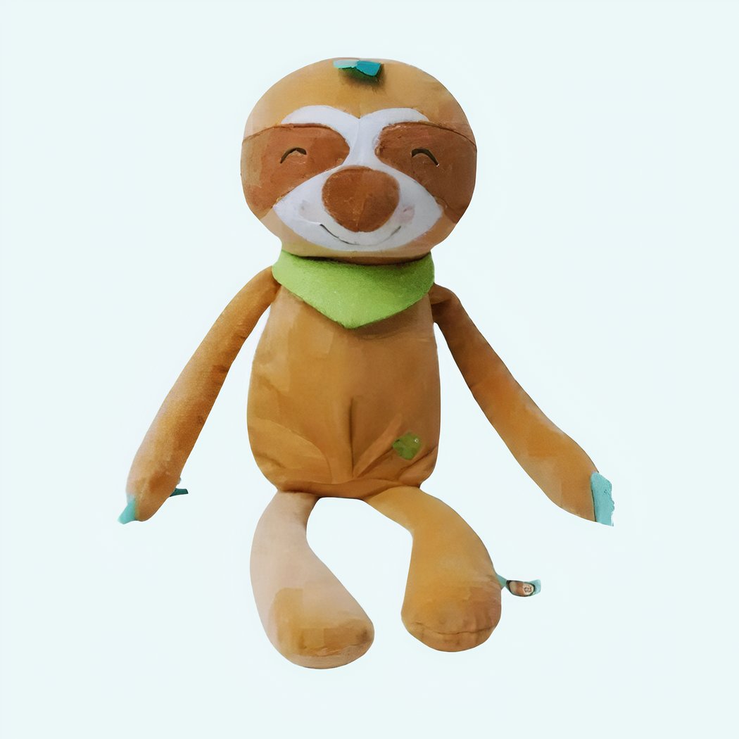 Peluche paresseux veilleuse musicale