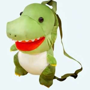 Sac à dos peluche tyrannosaure