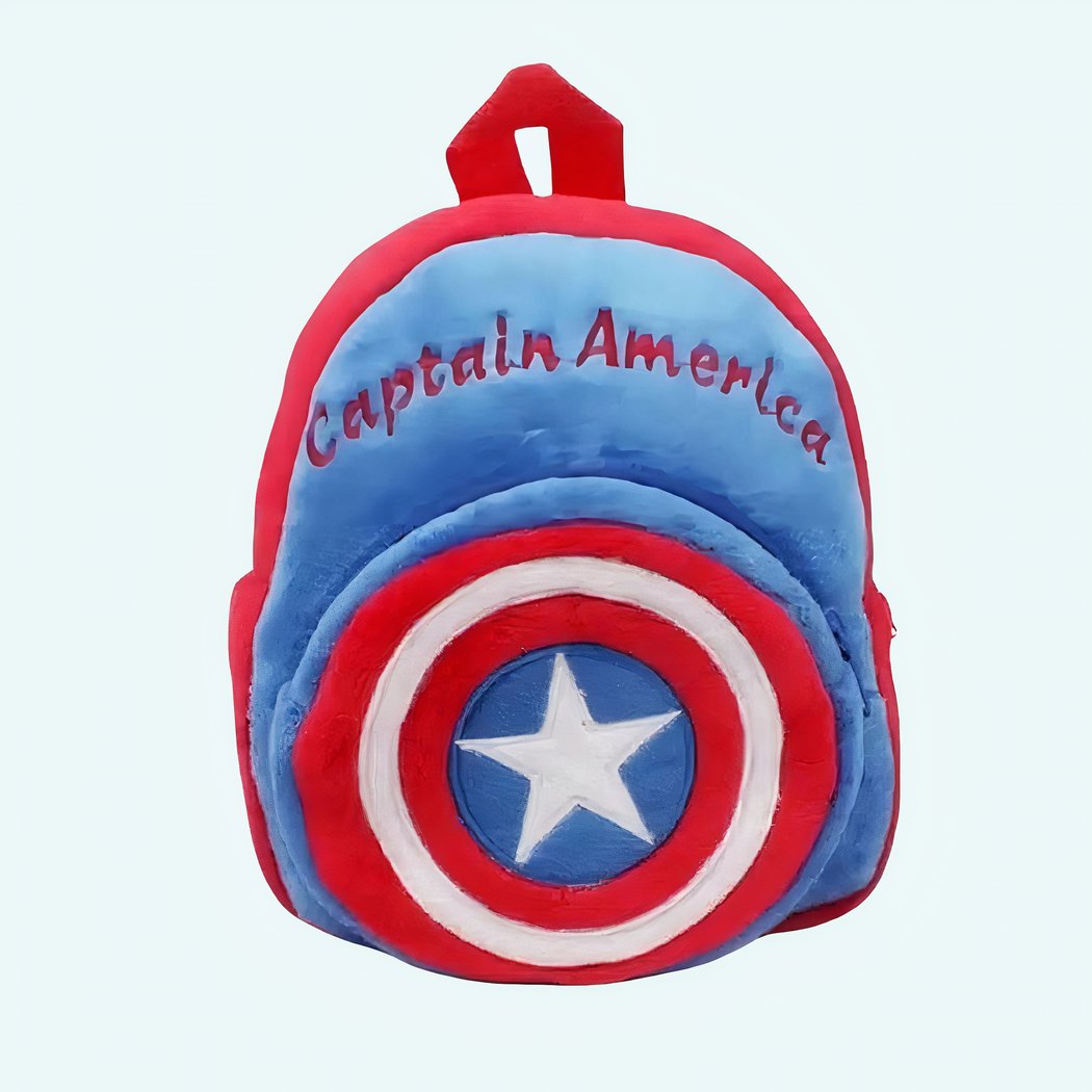 Sac à dos en peluche Captain America – Image 2