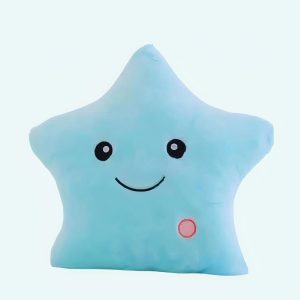 Veilleuse peluche en forme d’étoile lumineux