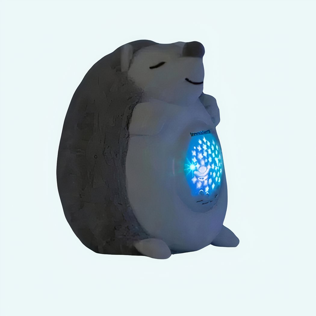 Veilleuse peluche hérisson projecteur ciel étoilé – Image 2