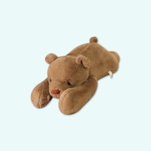 Grande peluche lestée ours brun