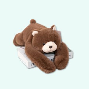 Peluche lestée ours