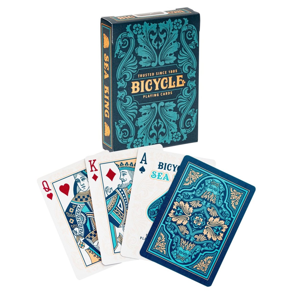 Cartes Bicycle Creatives – Sea King – Image 2