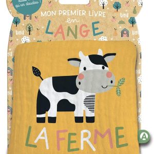 Mon Premier Livre Tissu en Lange – La Ferme