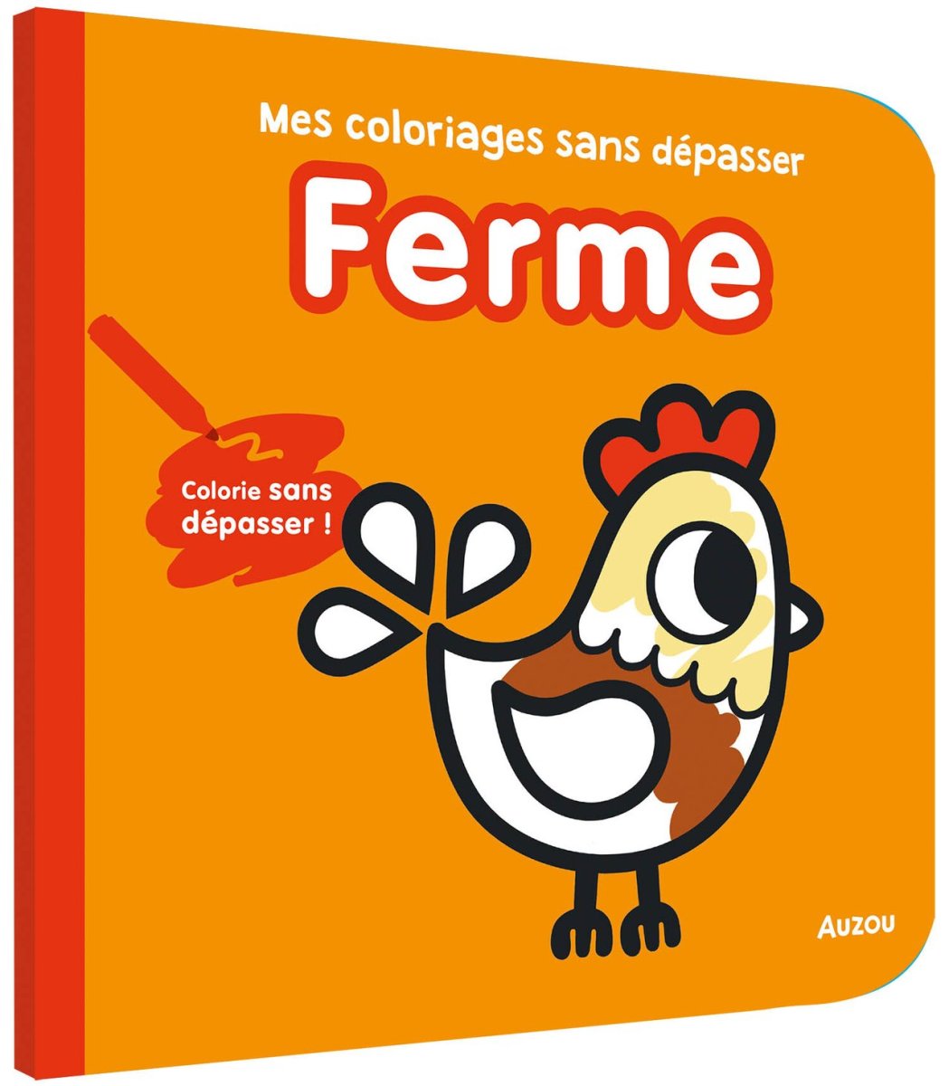 Mes Coloriages sans Dépasser – Ferme