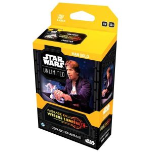 Star Wars Unlimited : Passage en Vitesse Lumière – Deck de Démarrage : Han Solo