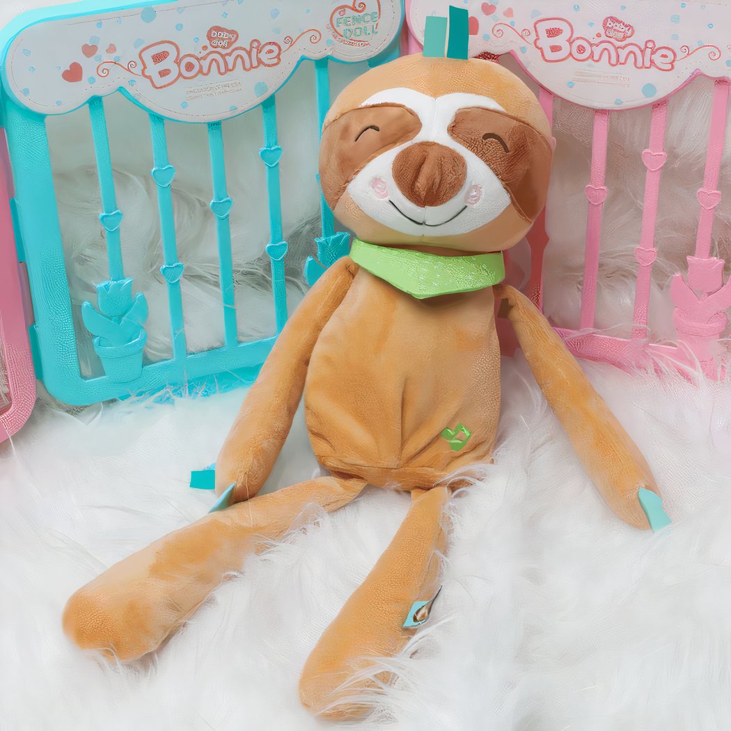 Peluche paresseux veilleuse musicale – Image 3