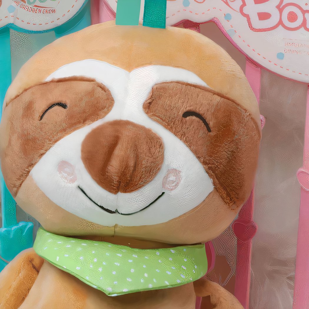 Peluche paresseux veilleuse musicale – Image 4