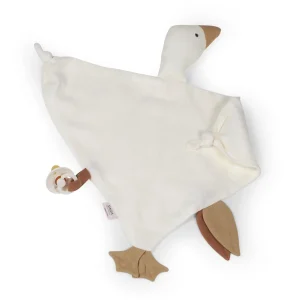 Doudou lange oie en coton bio