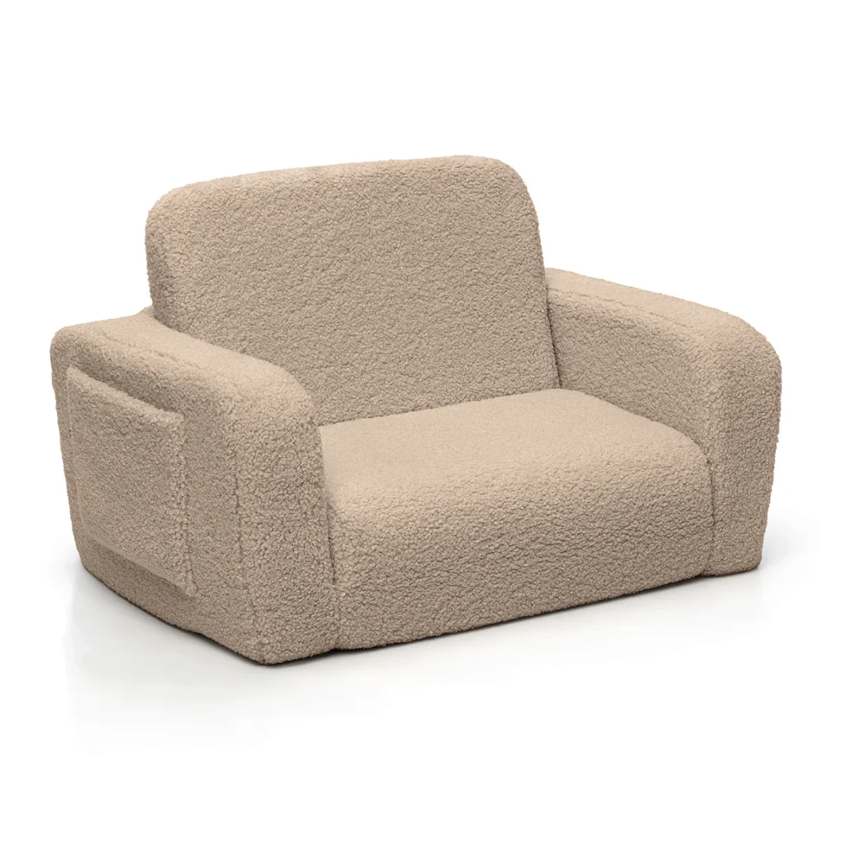 Fauteuil lecture enfant beige : un coin lecture cosy et élégant – Image 6